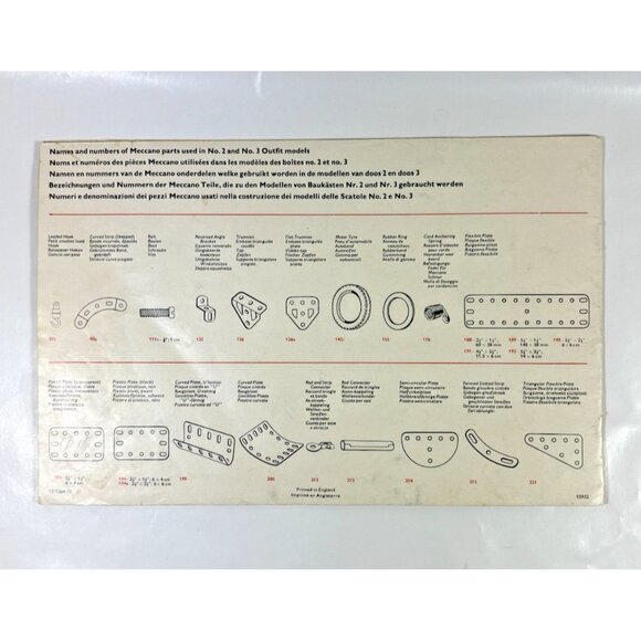 Meccano Metal and Plastic Construction Pieces UK Toy With 3 Manuals Mixed Lot - Picture 13 of 16